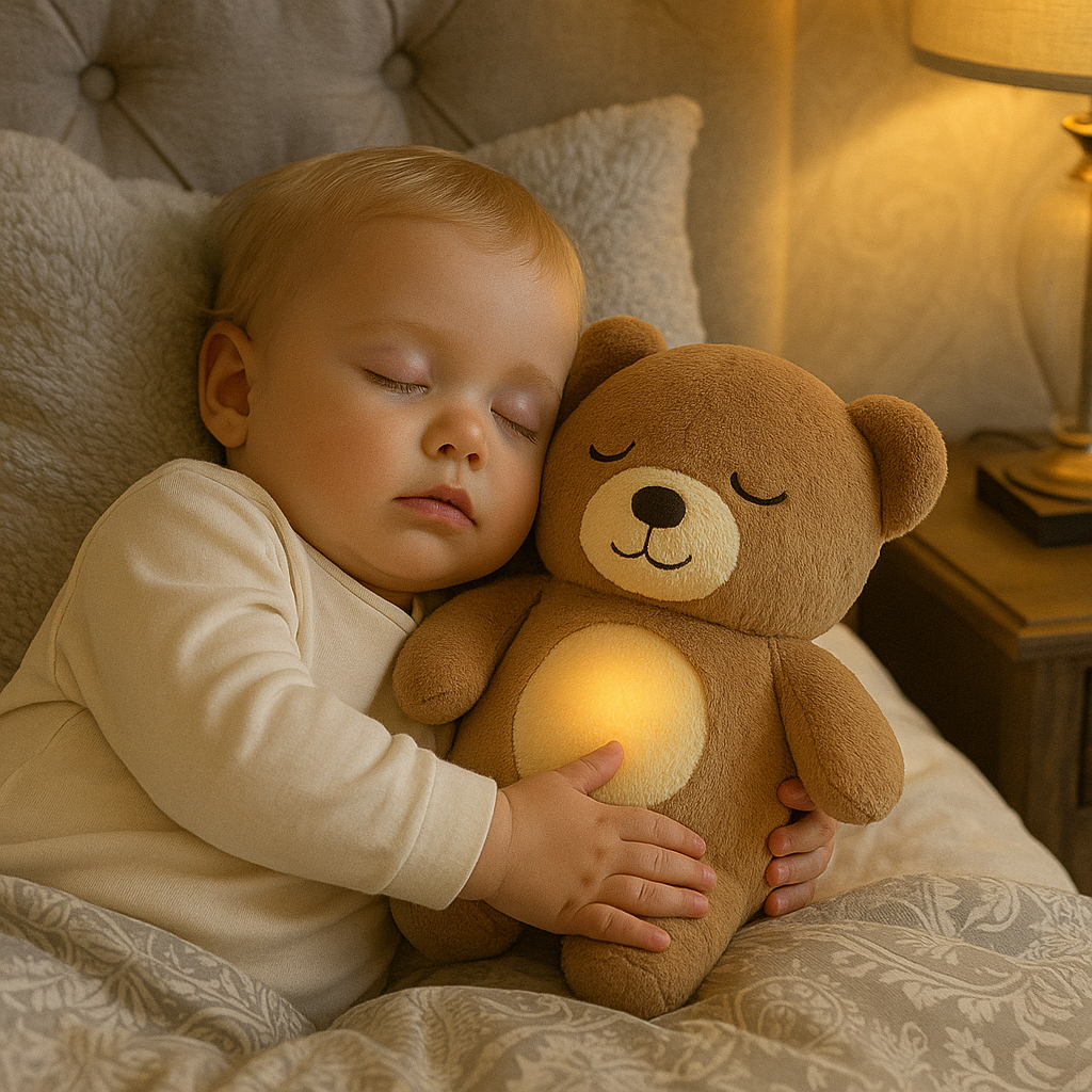 Breathing Teddy Soft Toys