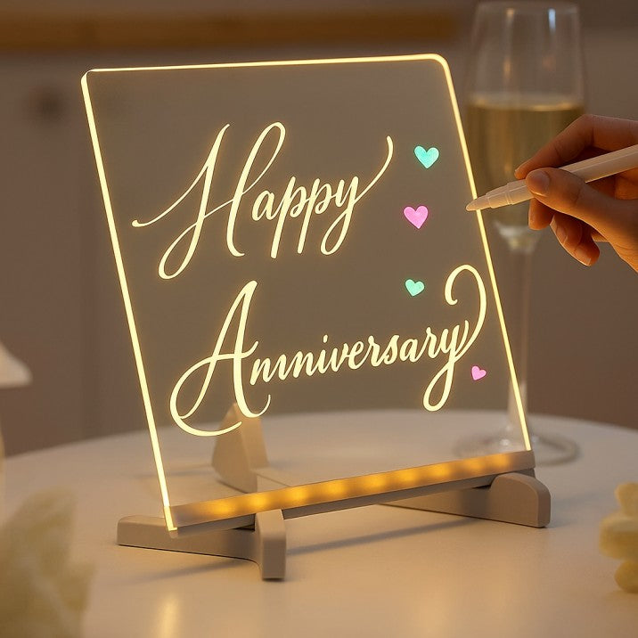 LED Message Board – Rewritable, Erasable