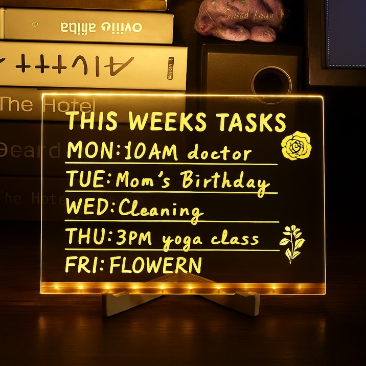 LED Message Board – Rewritable, Erasable