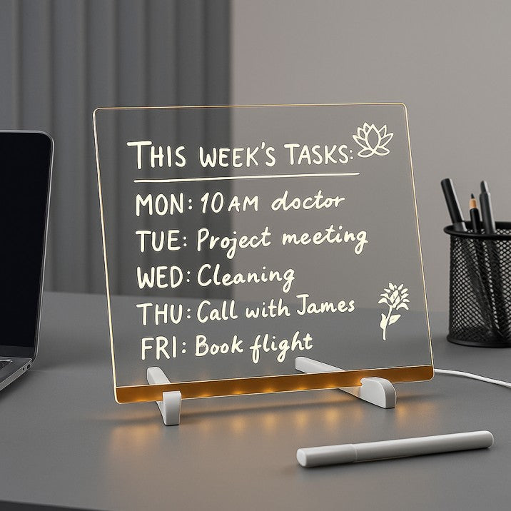 LED Message Board – Rewritable, Erasable