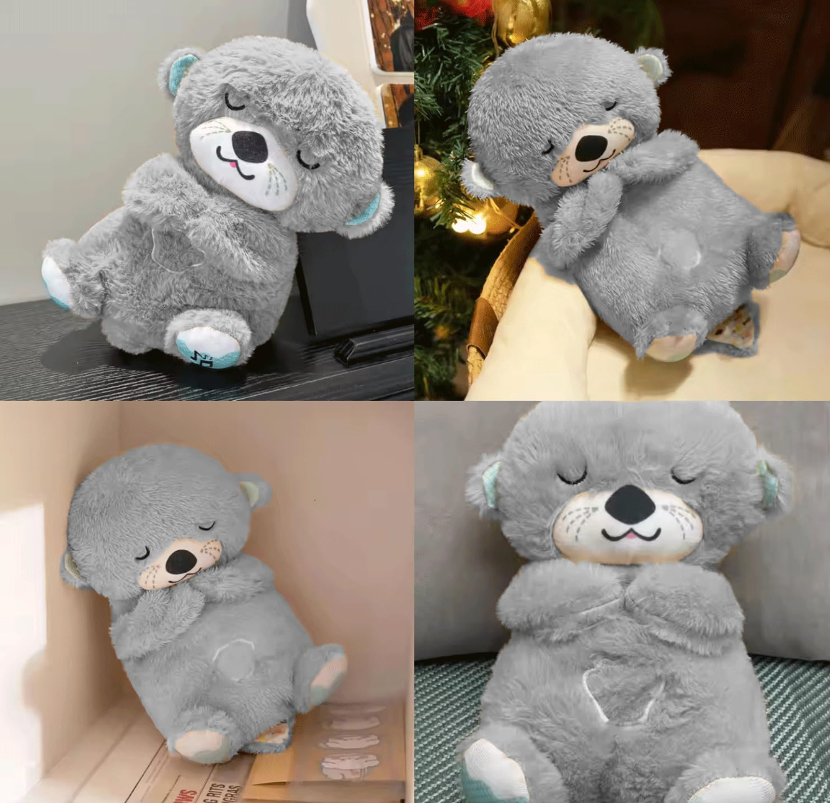 Breathing Teddy Soft Toys