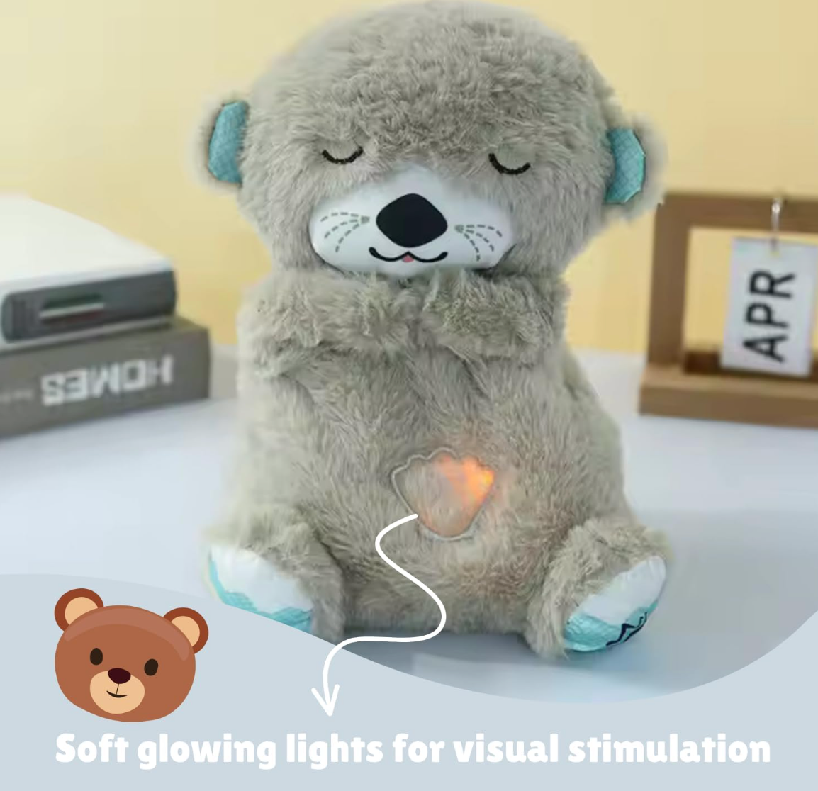 Breathing Teddy Soft Toys