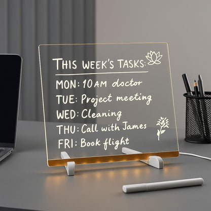 LED Message Board – Rewritable, Erasable